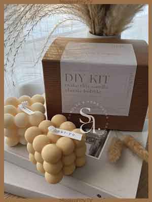 Gifts for Mom Who Don’t Want Anything (20 Best Thoughtful Gift Ideas) 8 Image of a candle making kit that sold on Etsy