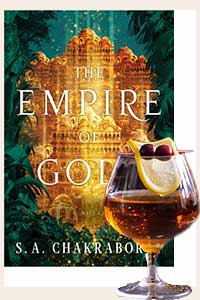 10 Great Books to Read and The Cocktail Pair Off (When You Are Stuck at Home) 8 the empire of gold book with blueberry tea