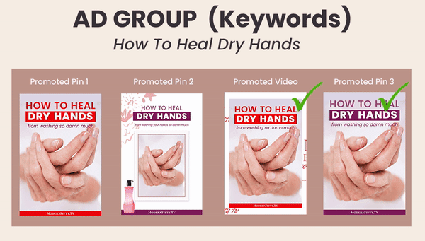 example of promoted pins for traffic ad campaign base on keyword search