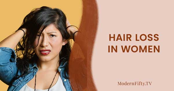 Hair loss front of head female