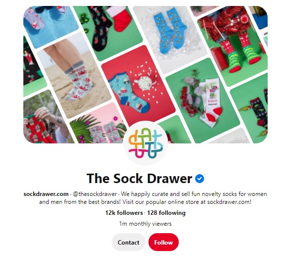 How to Audit Pinterest Boards 3 The sock drawer Pinterest account
