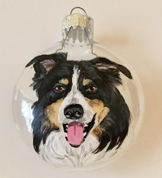 custom hand painted ornament
