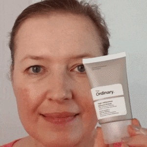 5 Minutes Simple Makeup for Mature Hooded Uneven Eyes 2 women over 50 applying primer to eye lids
