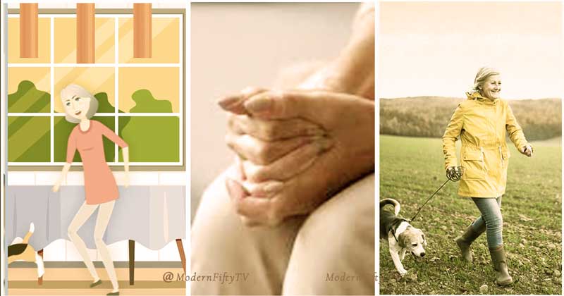 collage of three photos demonstrating an idea "Did something tragic happen to a women living alone"