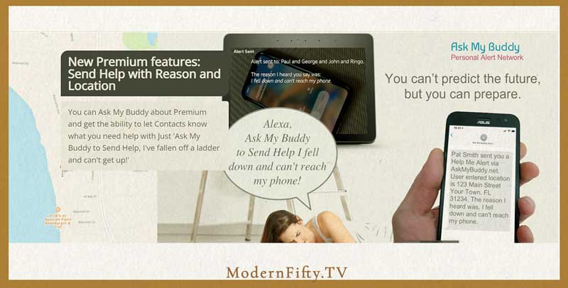 screen shot from call my body program website