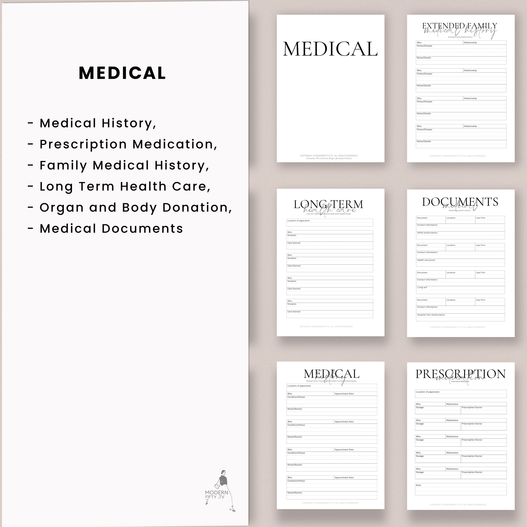Personal Affairs Binder 5 Slide 6 Personal Affairs Binder