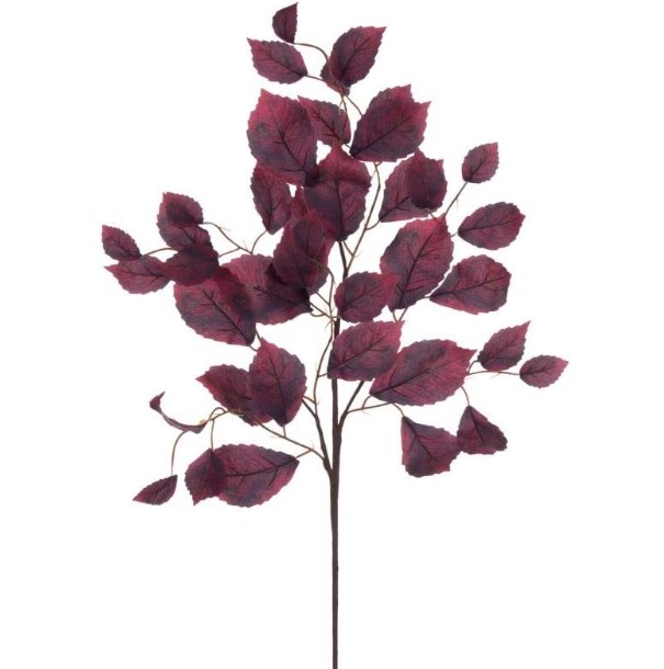 Burgundy Leaf Spray 3