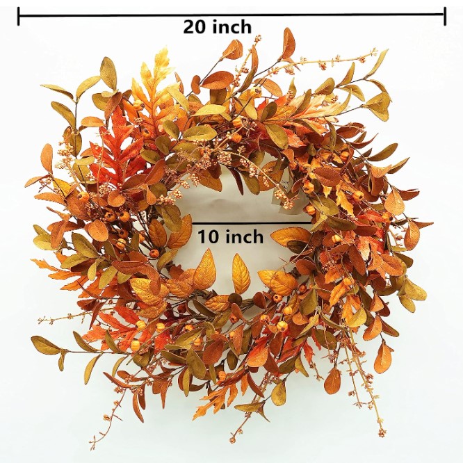 Fall Wreath for Front Door