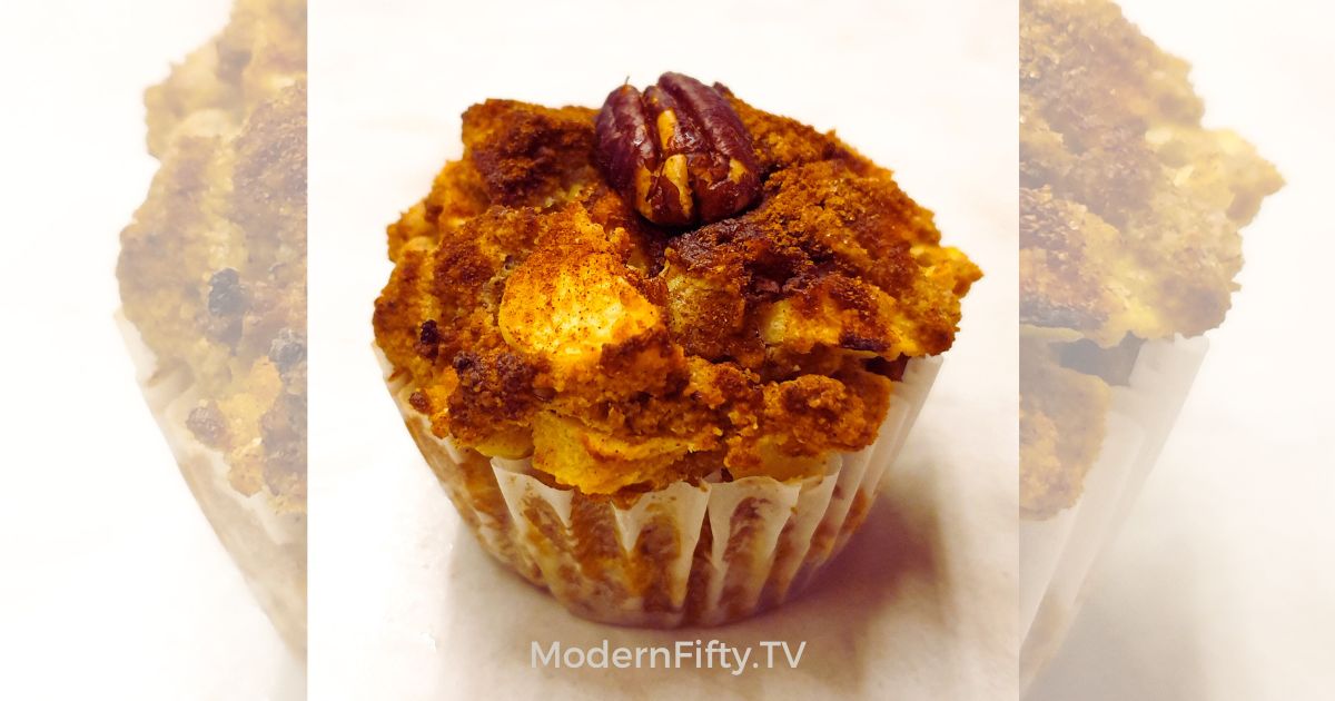 one apple muffin