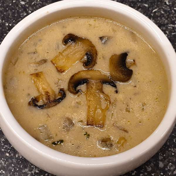 Hearty Mushroom and Wild Rice Winter Soup