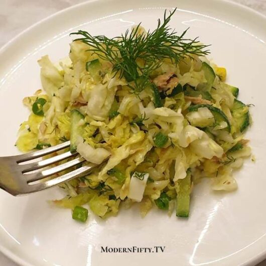 How To Make Fresh Cabbage And Tuna Salad | Easy And Healthy Low-Carb Recipe 5 How To Make Fresh Cabbage And Tuna Salad | Easy And Healthy Low-Carb Recipe